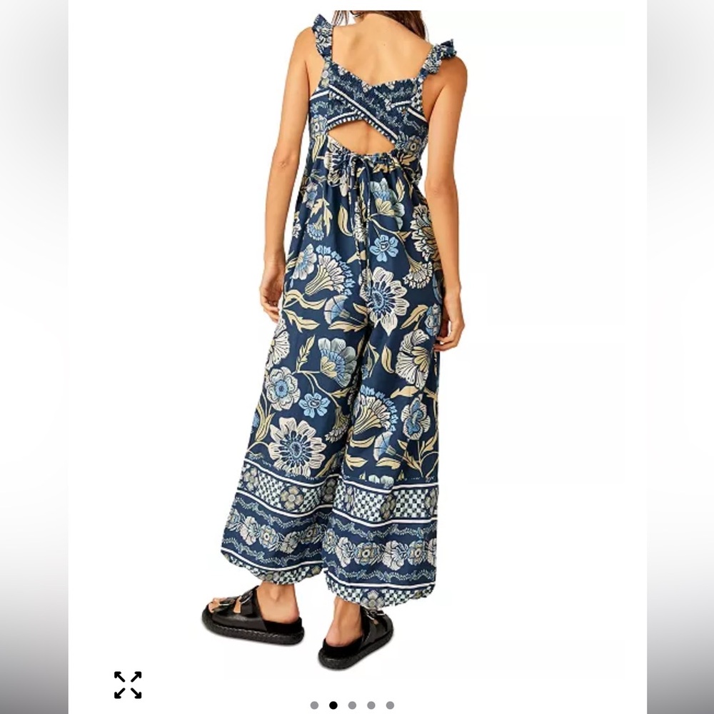 MWT Free People Bali Albright Jumpsuit Women’s Small - Picture 7 of 8
